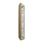 Specchio da parete rettangolare argento, cornice con accenti floreali, 1 pezzo