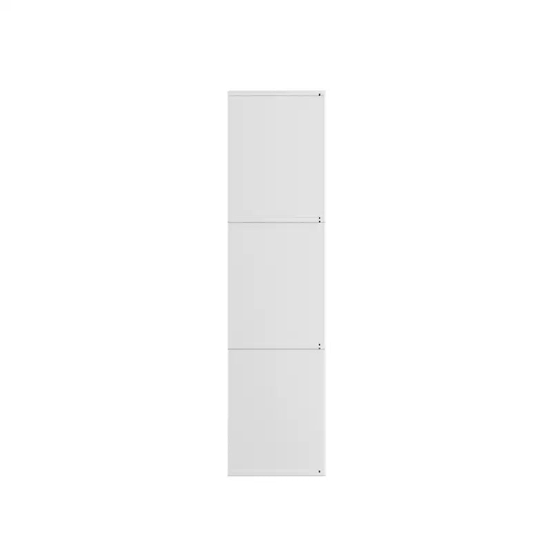 Libreria Etagere a 3 Ripiani Rovere Naturale / Bianco – Montaggio Monoposto