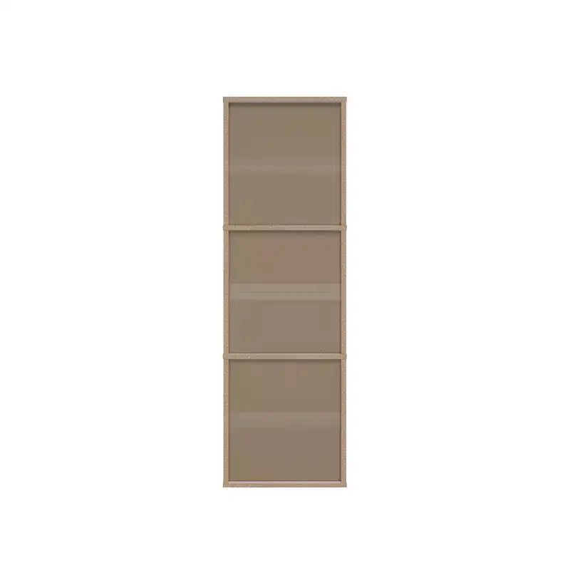 Libreria Etagere a 3 Ripiani Rovere Naturale / Bianco – Montaggio Monoposto