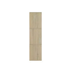 Libreria Etagere a 3 Ripiani Rovere Naturale / Bianco – Montaggio Monoposto