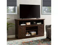 Retro Wood TV Cabinet for TVs Up to 65, Antique Entertainment Center with 4 Open Shelves & 2 Doors, Storage for Living Room Home Office